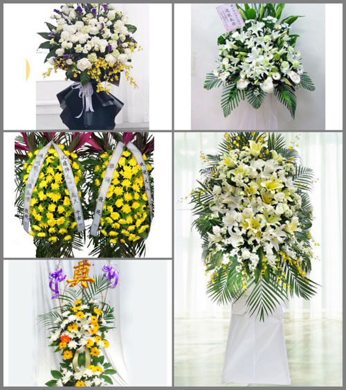江西赣州安远县白事花篮预定